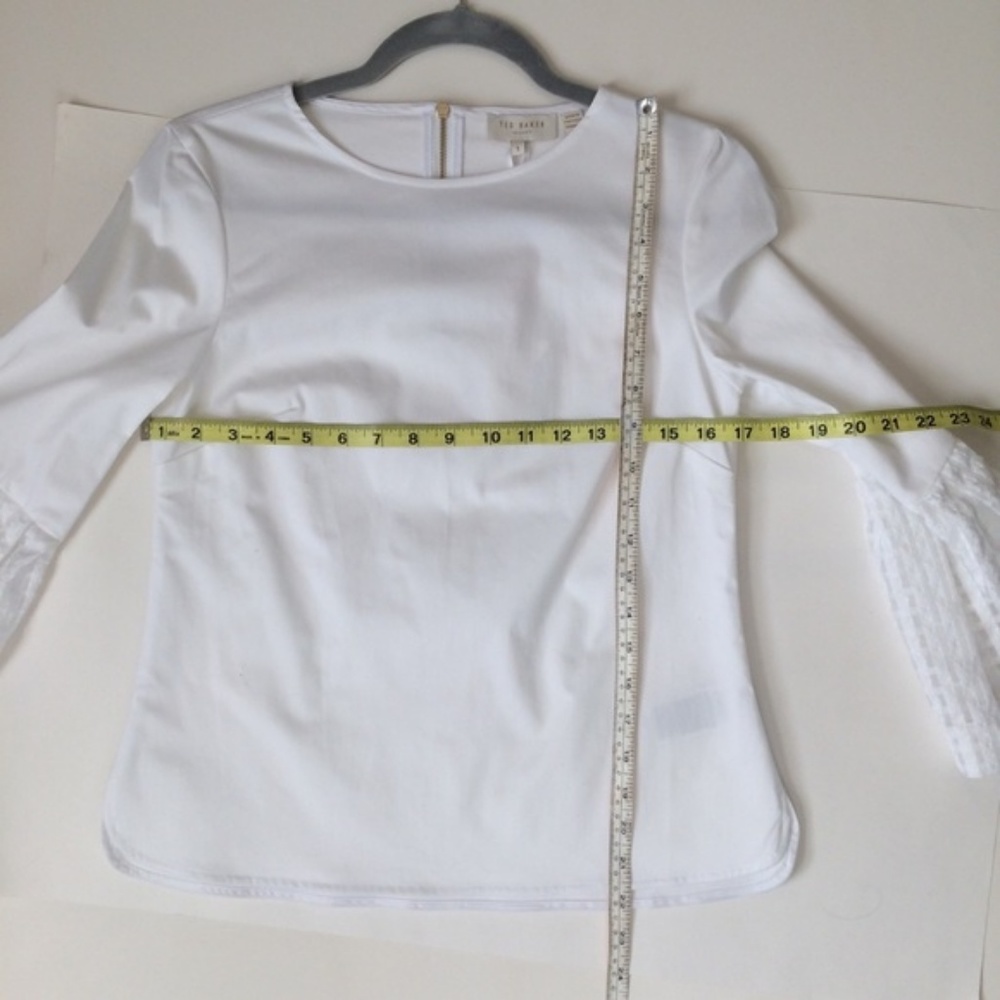 NWT Ted Baker London Galilee Bell Sleeved Top - Picture 6 of 8